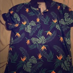 Old navy Hawaiian polo